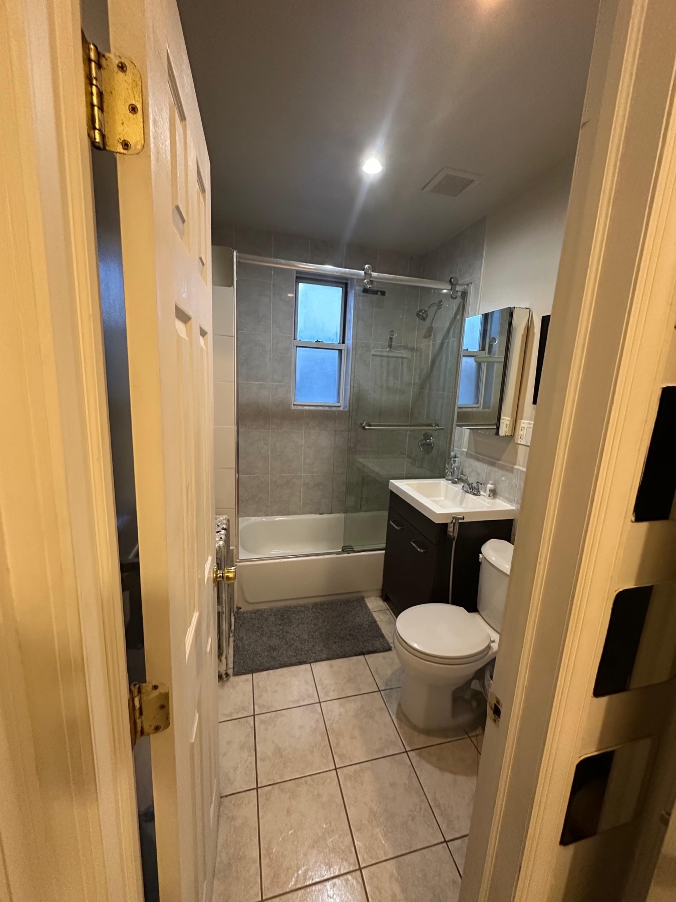 Clean bathroom after same-day residential cleaning in New York City
