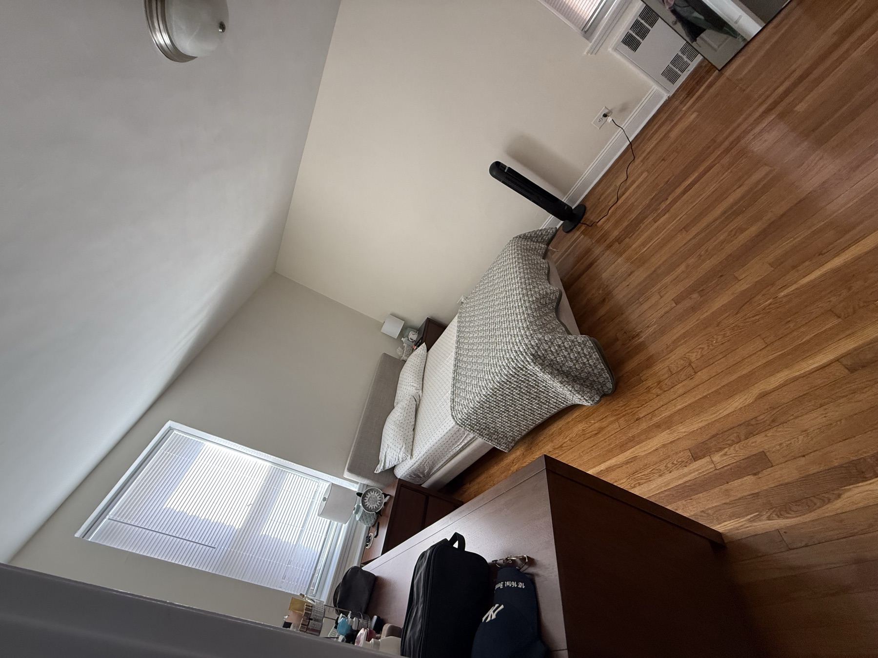 Clean bedroom after move-in apartment cleaning in New York City