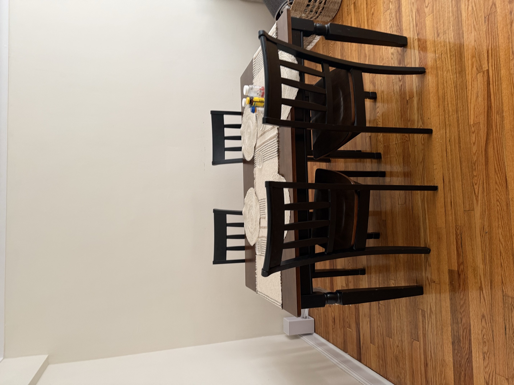 Clean dining area after move-in apartment cleaning in New York City